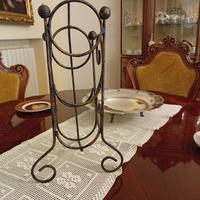 PORTA BOTTIGLIE IN OTTONE LAVORATO (VINTAGE)