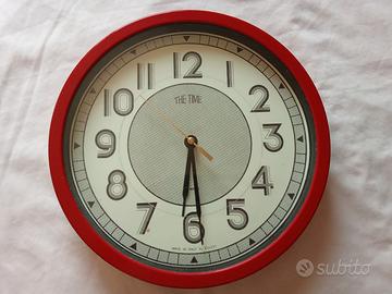 Orologio Rosso Vintage Anni 90 Made in Italy