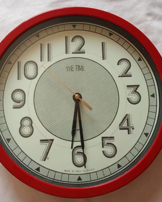 Orologio Rosso Vintage Anni 90 Made in Italy