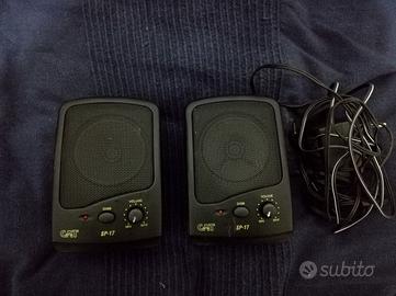 Coppia casse da computer - stereo