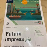 Libro economia aziendale, futuro impresa, più 5