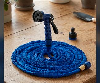Tubo da Giardino Estensibile 30 Metri + Pistola 