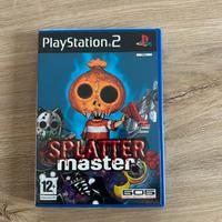 Splatter master 2 ps2 (gioco raro)