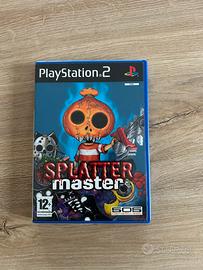 Splatter master 2 ps2 (gioco raro)