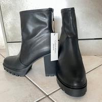 Stivaletti neri con plateau Calvin Klein