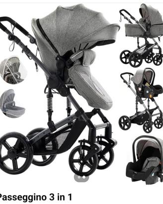 passeggino 3 in 1 