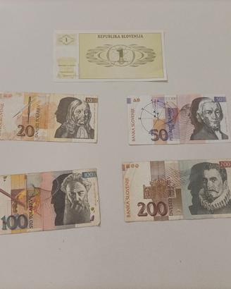 Banconote Slovenia