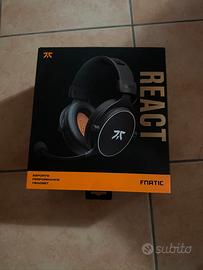 Cuffia Gaming e-Sport Fnatic React