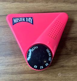 Radio FM Portatile Vintage Mister Day anni 90’