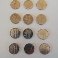 Lotto di 50 e 100 lire italiane mini