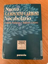 Vocabolario latino Campanini Carboni