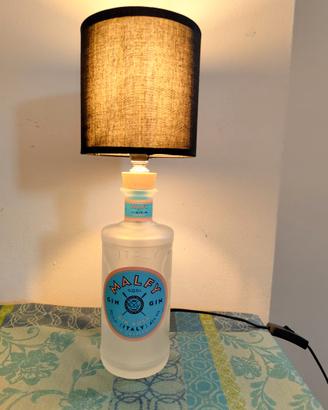 Lampada bottiglia Gin