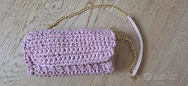 borsa tracolla uncinetto 