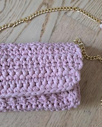 borsa tracolla uncinetto 