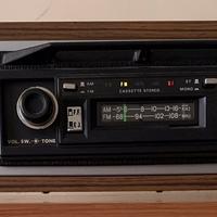 Box Audio AutoRadio Casa Cassette Player Anni 70