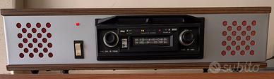 Box Audio AutoRadio Casa Cassette Player Anni 70