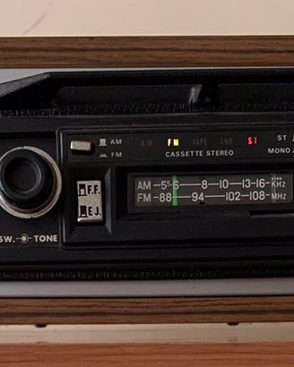 Box Audio AutoRadio Casa Cassette Player Anni 70