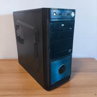 2 Case PC modello tower, compatibile ATX/microATX