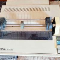 Stampante Epson LX-800 funzionante x collezionisti