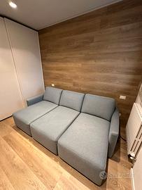 Divano 3 posti allungabile – praticamente nuovo