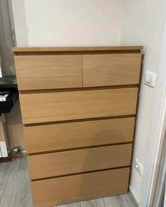 Cassettiera Malm ikea