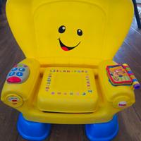 Poltroncina parlante fisher price