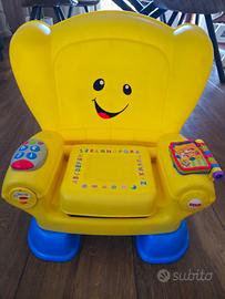 Poltroncina parlante fisher price