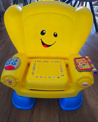 Poltroncina parlante fisher price