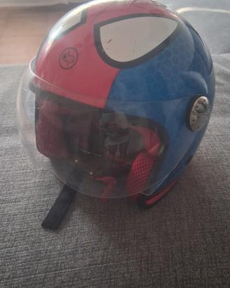 casco spiderman 