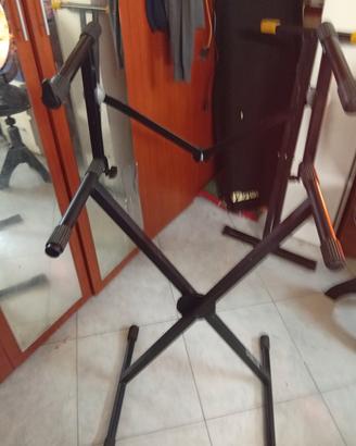 supporto x doppia tastiera 