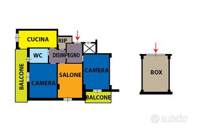 APPARTAMENTO + box ad SECONDIGLIANO