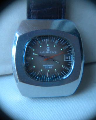 Laurens automatico anni 70 acciaio 7525 uomo