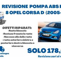 Riparazione ABS Opel Corsa D revisione idraulica