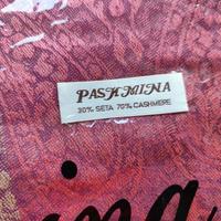 Sciarpa Pashmina misto seta e cashmere, nuova.