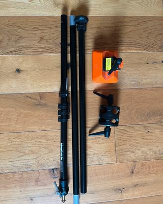 Manfrotto 024 Giraffa Light Boom 25 nera