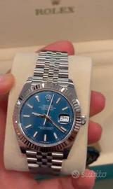 Rolex Datejust 41 mm 126334 blu nuovo