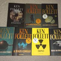 Lotto di 7 libri di Ken Follett