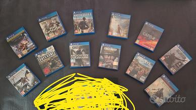 Giochi ps4 (Lotto o singolarmente)