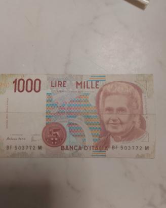 banconote 1000 lire