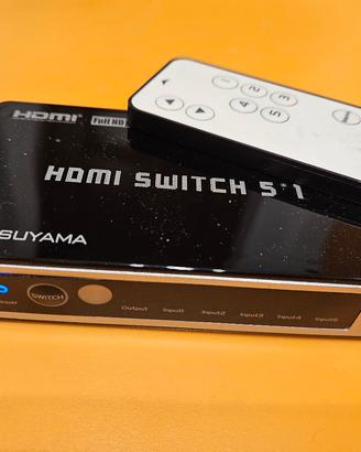 HDMI SWITCH 5•1