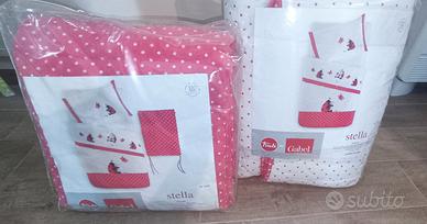 Trapunta invernale e paracolpi Gabel per culla