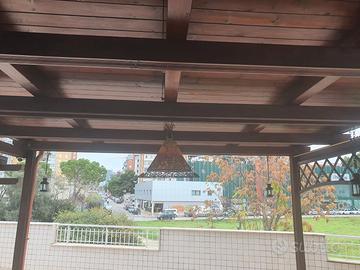Pergolato per esterni in legno