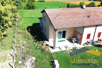PORZIONE DI BIFAMILIARE AL GREZZO AVANZATO