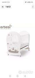 culla erbesi mirtillone + fasciatoio erbesi