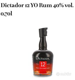 Rum dictador 12 anni Solera
