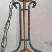 lampadario arte povera 