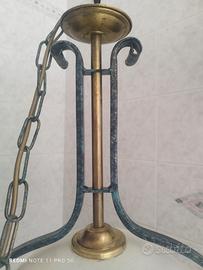 lampadario arte povera 