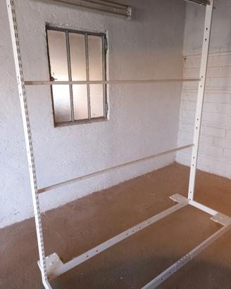 carrello porta gabbie 