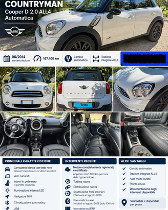MINI Countryman Cooper D 2.0 ALL4 Automatica –