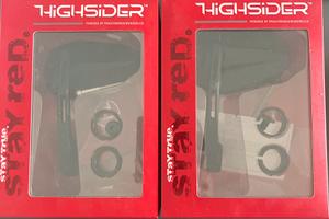 Specchietti Moto Highsider + Adattatori Manubrio